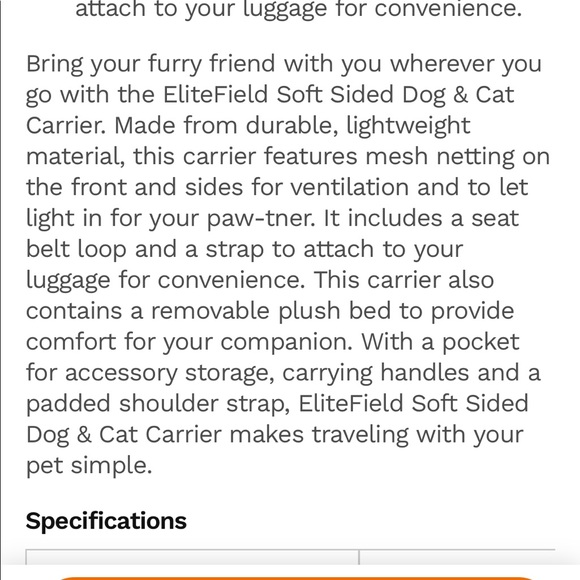 Elite Field Small pet carrier - Picture 11 of 12